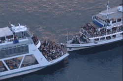 Partyschiffe 2002/2003 am Bodensee